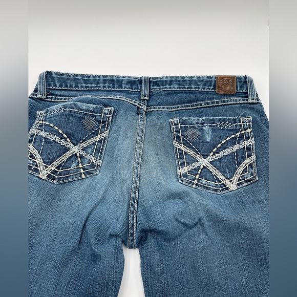 Buckle BKE Kate Bootcut Jeans Women's 32x31.5 Denim Blue Stretch - Picture 9 of 15